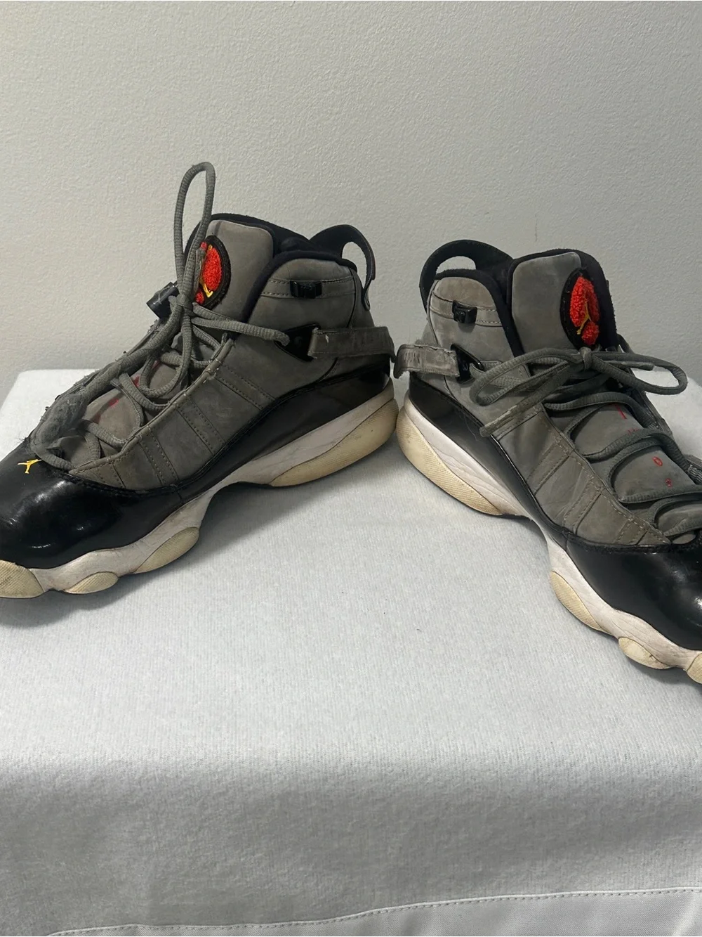 Jordan sneaker featuring